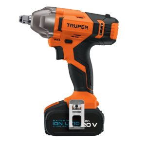 Llave de impacto inalámbrica 1/2" 20 V, profesional, Truper