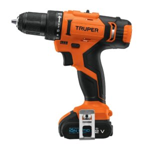 Taladro inalámbrico 3/8" 12 V, profesional, Truper