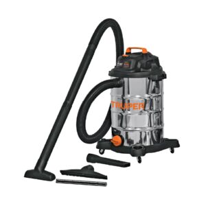 Aspiradora de sólidos y líquidos de 16 gal en acero inox