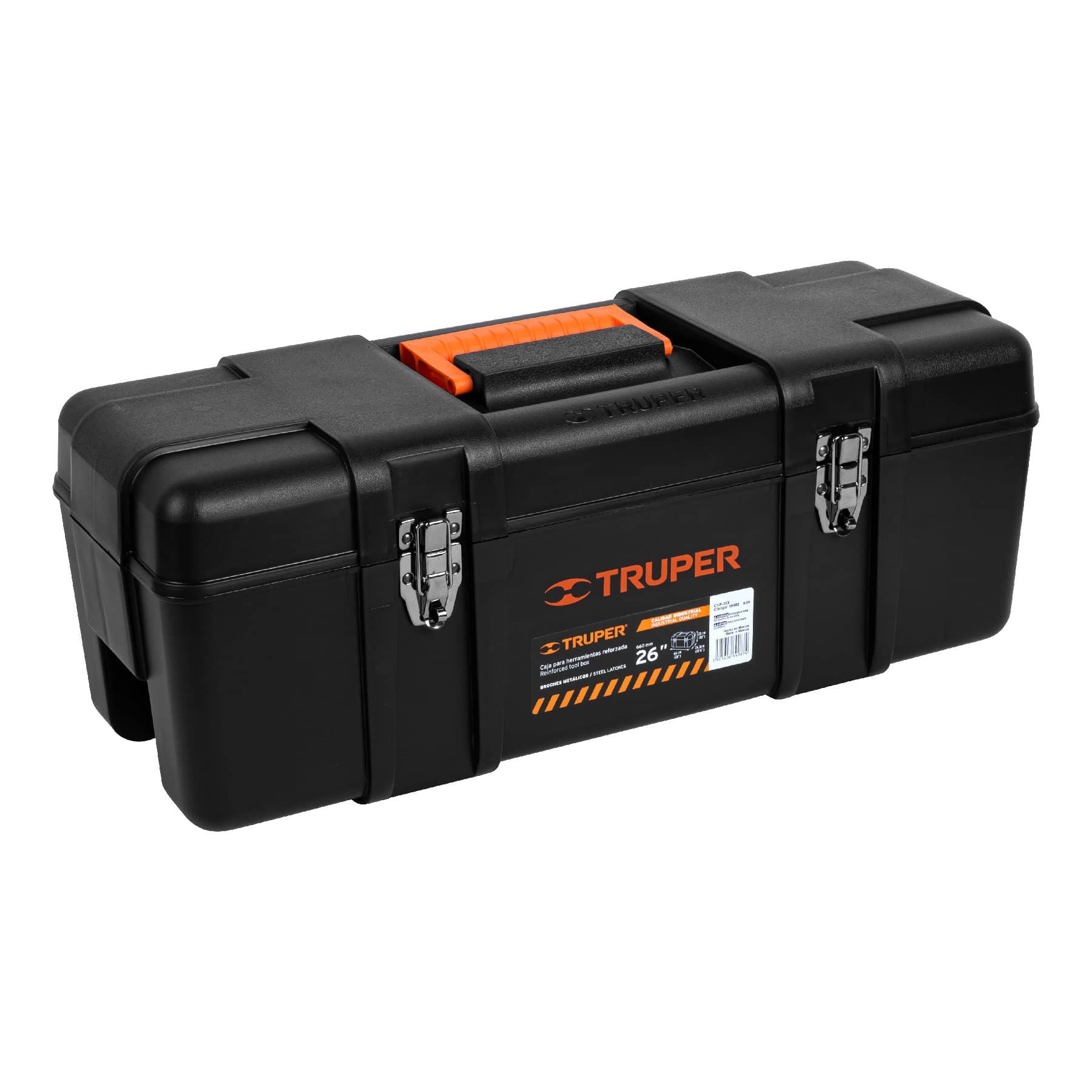 Cajas para herramienta calidad industrial, broches metálicos - Imagen 3