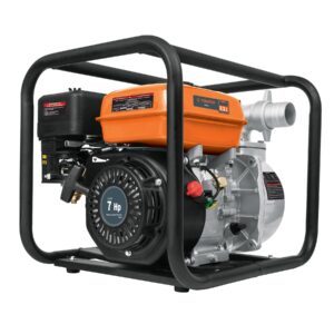Motobomba autocebante 2" x 2" a gasolina 7 HP, Truper