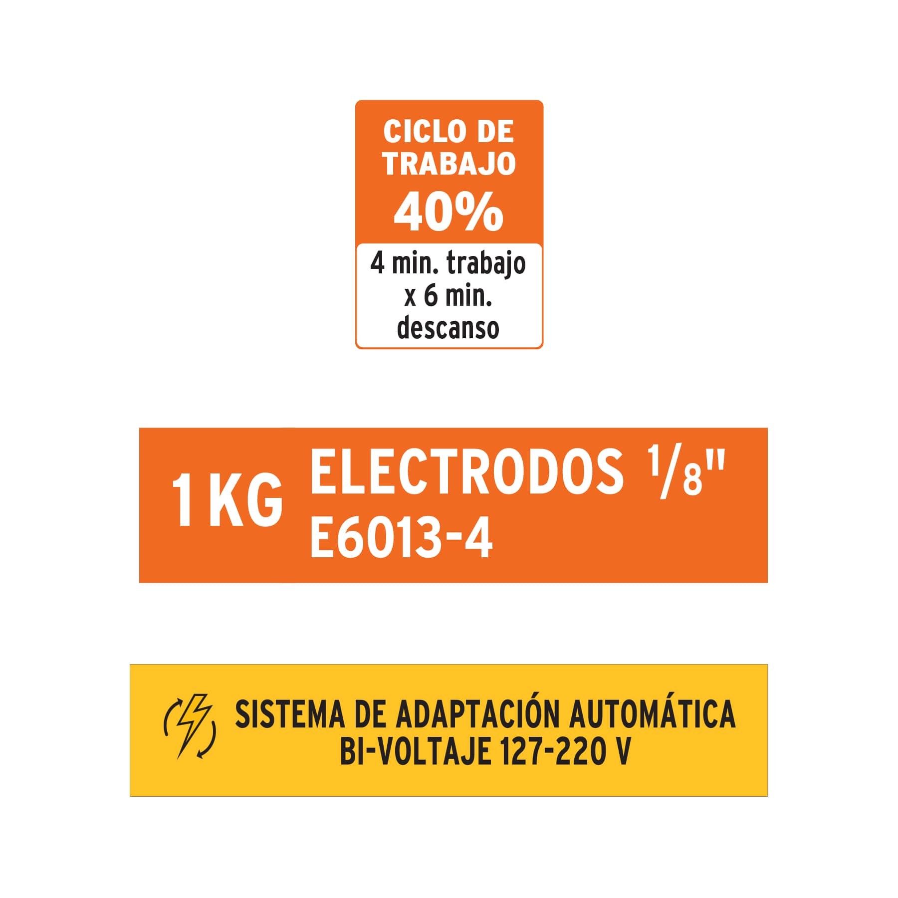 Soldadora inversora bi-voltaje 160 A, 127 V/220 V, Truper - Imagen 4
