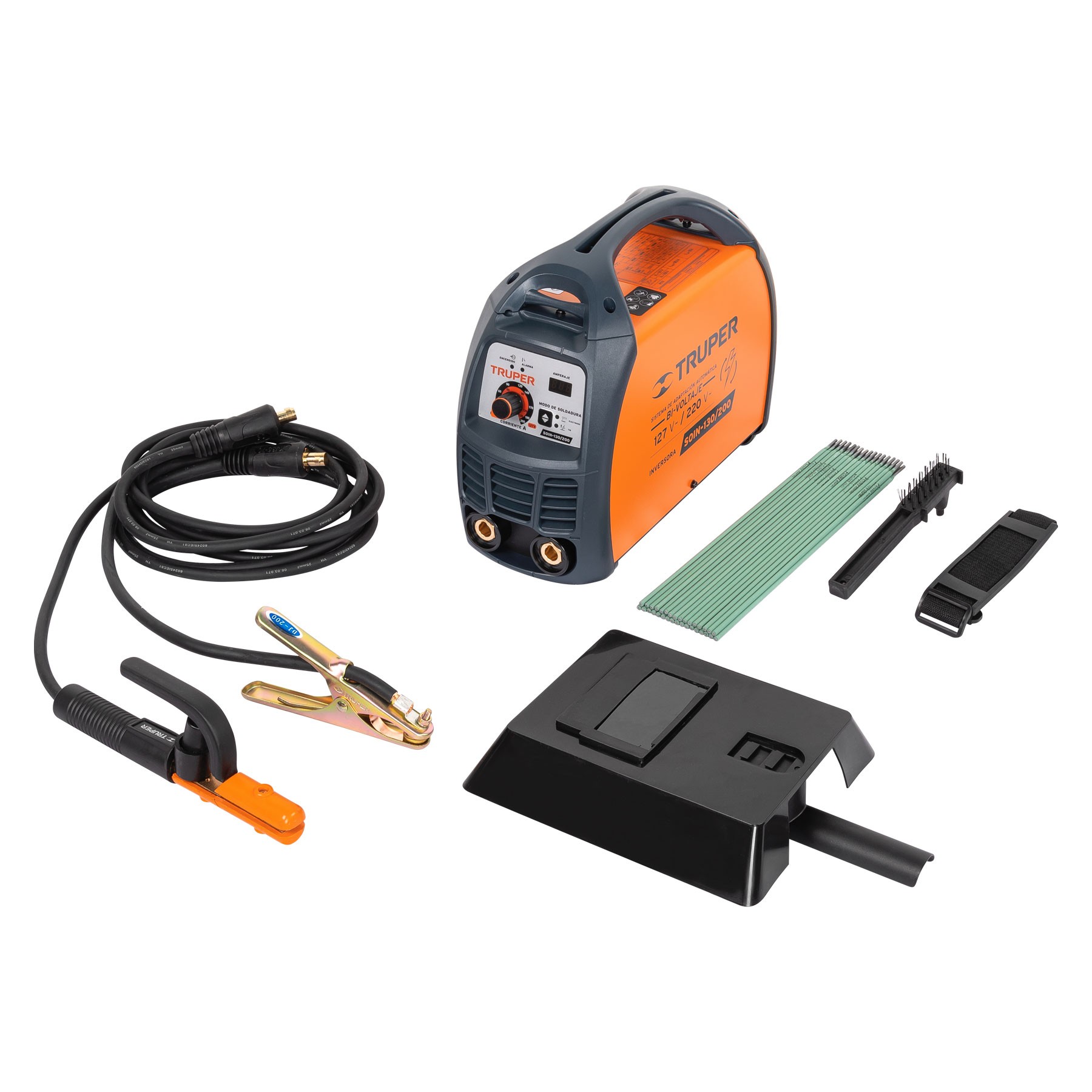 Soldadora inversora bi-voltaje 200 A, 127 V/220 V, Truper