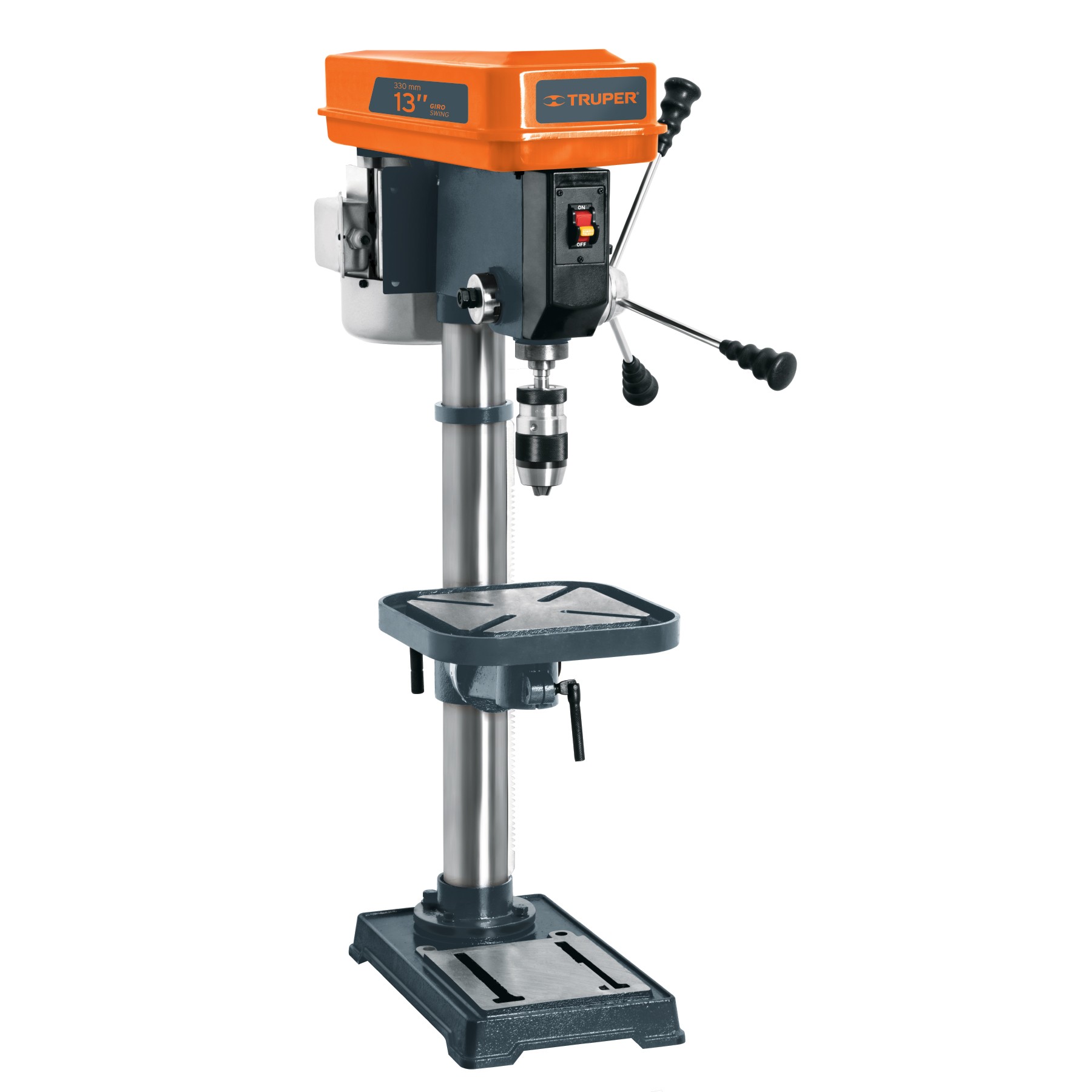Taladro de piso 13" de 560 W (3/4 HP), broquero de 5/8"