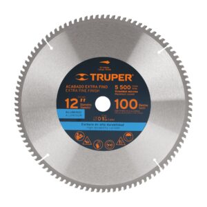 Disco sierras diámetro 12", centro de 1", para aluminio
