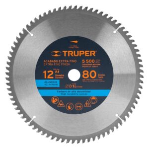 Disco sierras diámetro 12", centro de 1", para aluminio