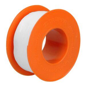 Cinta sella roscas 3/4" X 13 m de largo, uso general, Truper