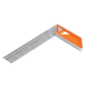 Escuadra 8" para carpintero con mango 100% de aluminio