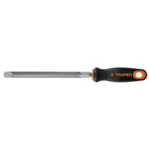 Lima triángulo pesado 8", 32dpp con mango doble inyección