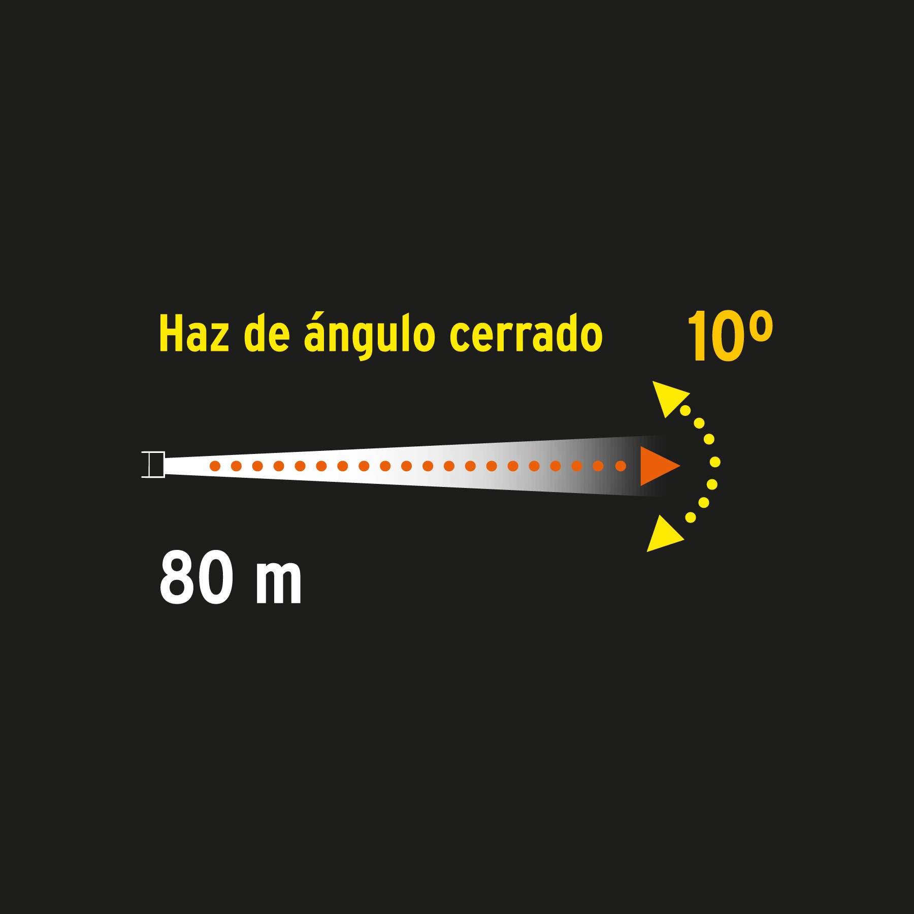 Linterna plástica recargable de LED, 120 lúmenes, Pretul - Imagen 4