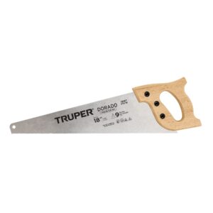 Serrucho 18" Dorado, 9 DPP, Truper
