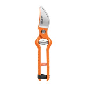 Tijera para poda 8-1/2" forjada cuchilla de paso, Truper