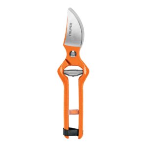 Tijera para poda 9-1/2" forjada cuchilla de paso, Truper