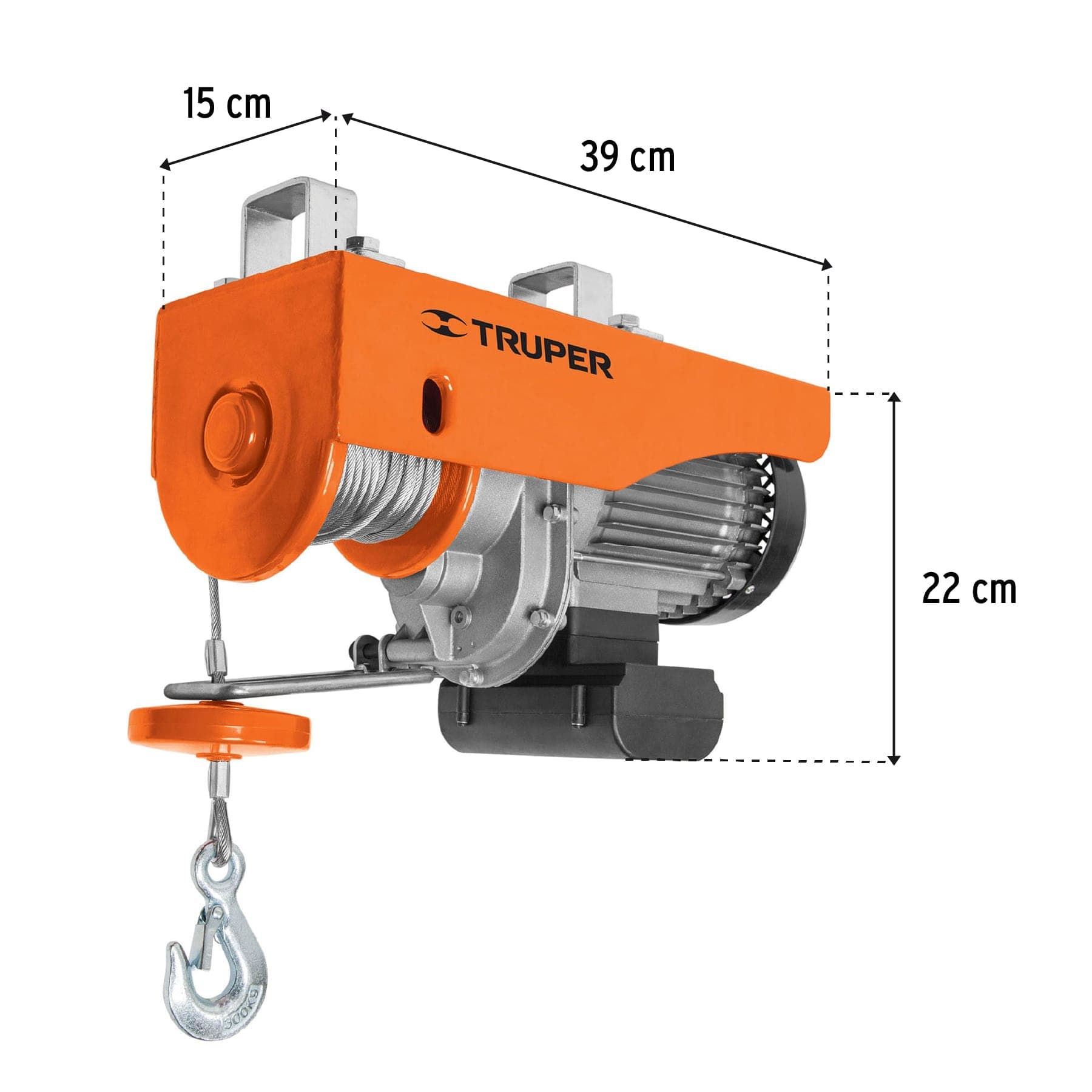 Polipasto eléctrico de 600 kg, Truper - Imagen 2