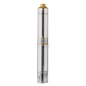 Bomba sumergible para pozo profundo, 3/4 HP, agua limpia