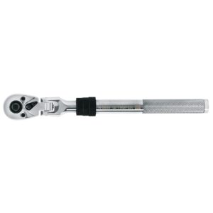 Matraca cuadro 3/8" telescópica de 14" con cabeza articulada