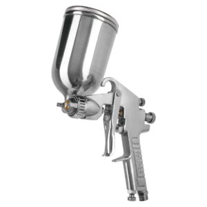 Pistola p/pintar gravedad LVMP vaso aluminio, 2 mm, Truper