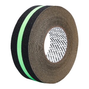 Rollo de 18m cinta antideslizante fotolumini. 50 mm abrasivo