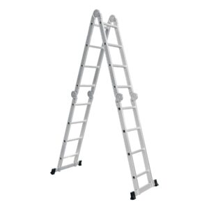 Escalera multiposición 16 peldaños, Tipo I, Truper