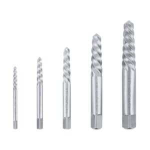 Juego con 5 extractores de tornillos, truper