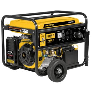 Generador portátil 8 kW motor a gasolina, Pretul