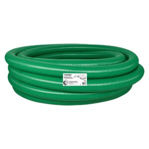 Metro manguera rígida 4" succión para motobomba, rollo 30 m (Unidad de Venta 30 Metros)