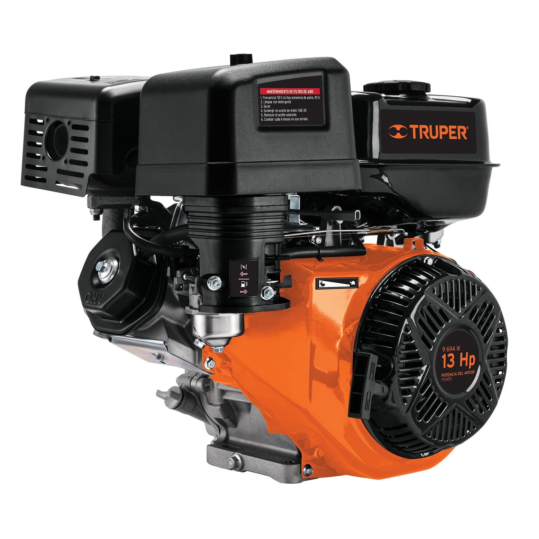 Motor a gasolina 13 hp, truper